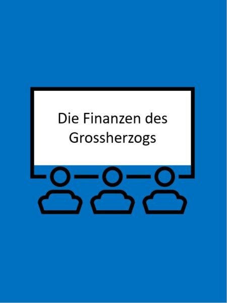 Die Finanzen des Grossherzogs