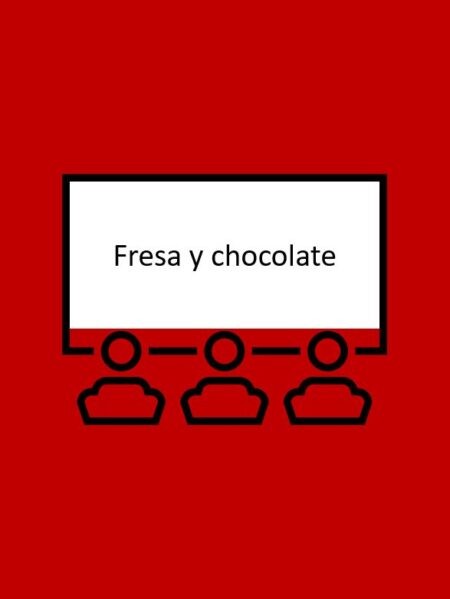 Fresa y chocolate